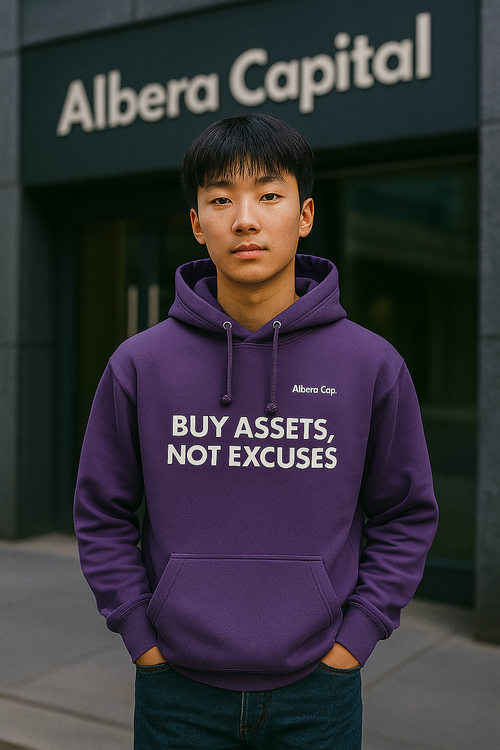 Hoodie | Buy Assets, Not Excuses