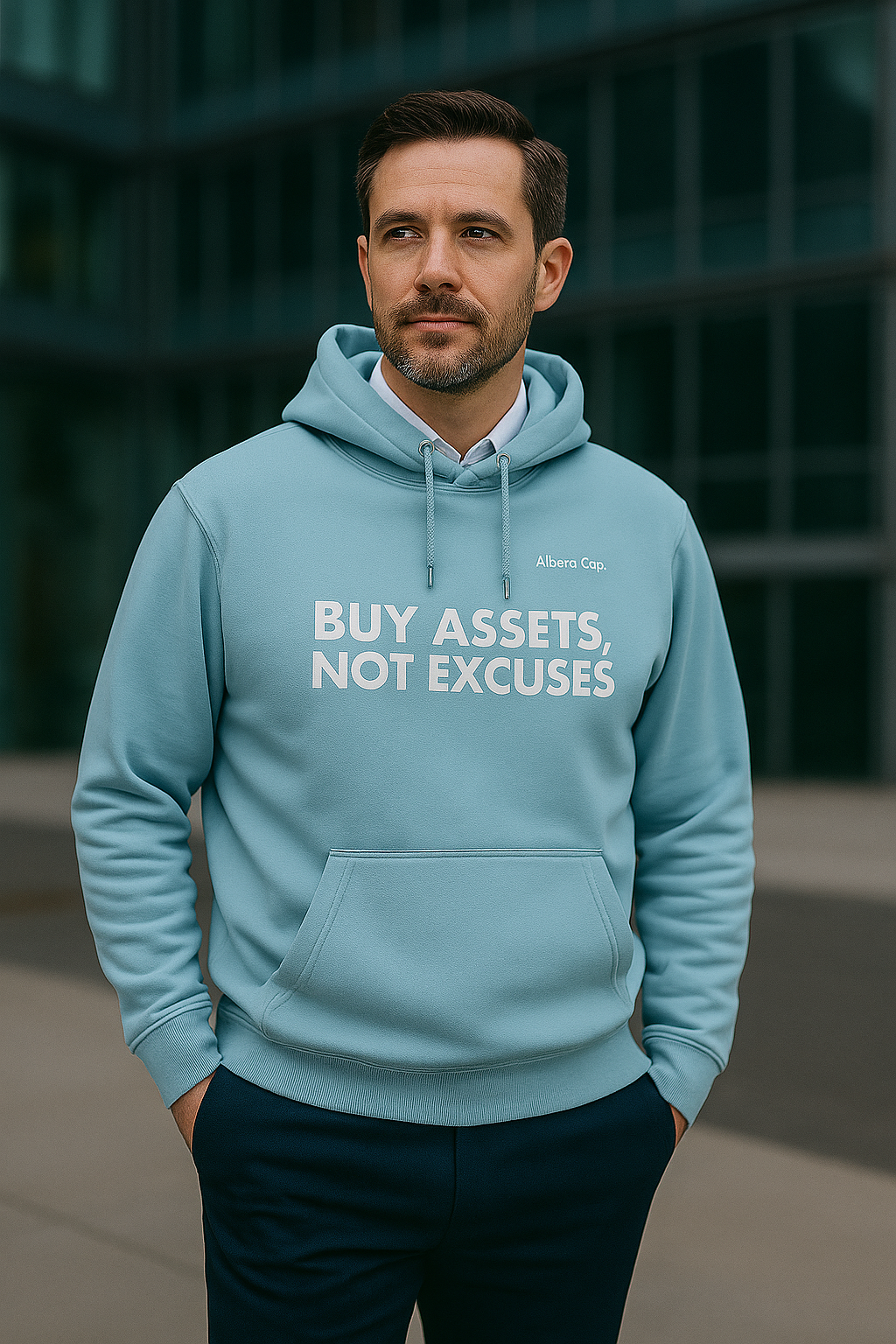 Hoodie | Buy Assets, Not Excuses