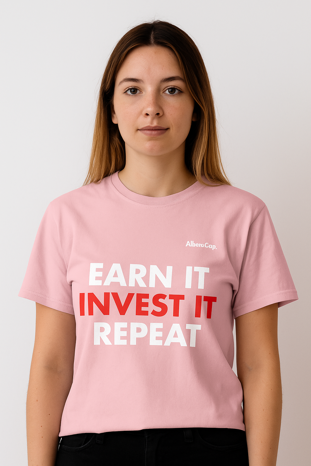 T-shirt |Earn it. Invest it. Repeat.
