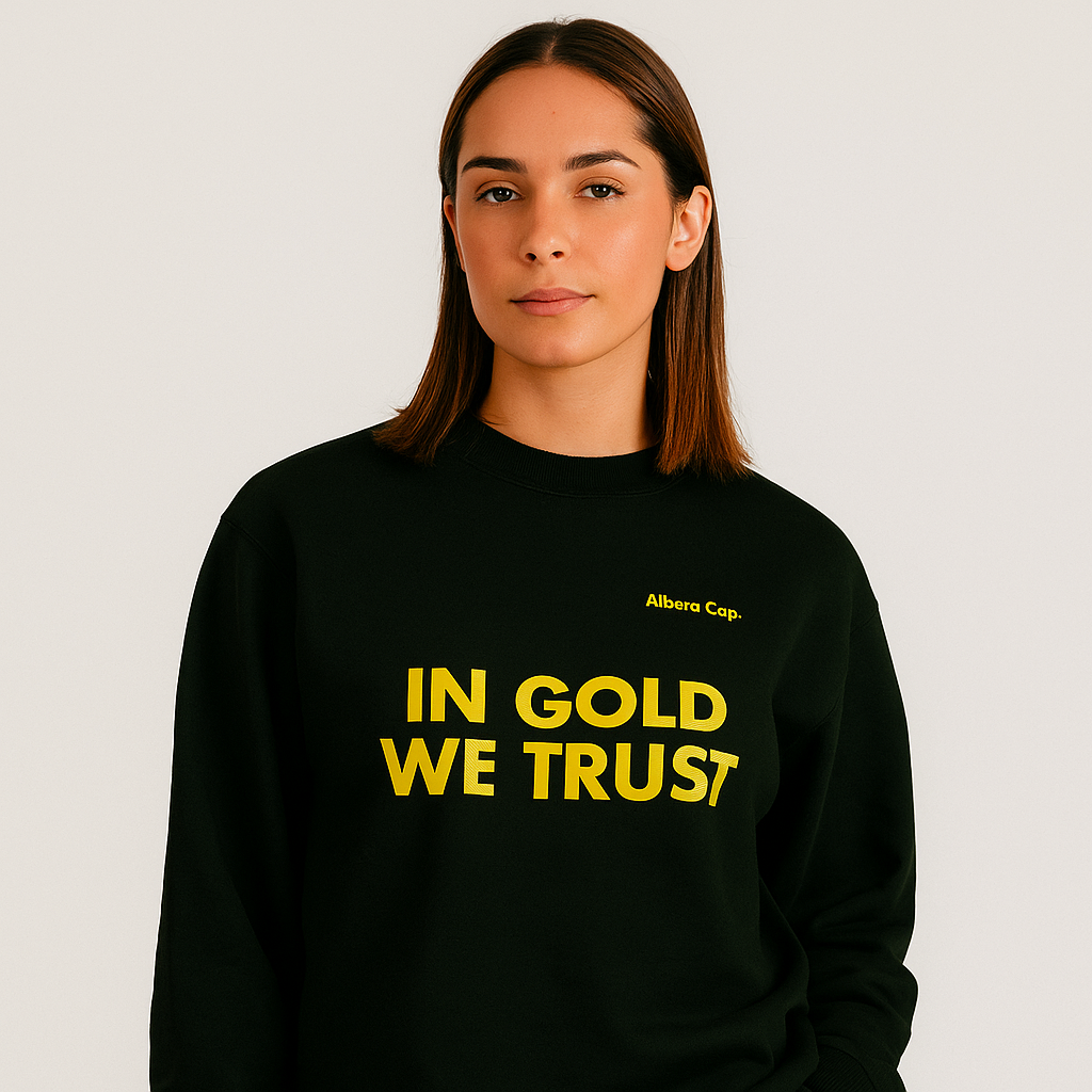 Sweatshirt | In Gold We Trust