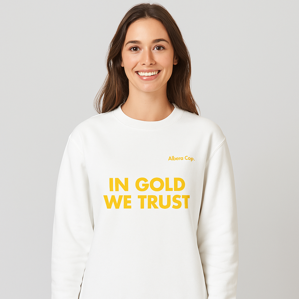 Sweatshirt | In Gold We Trust